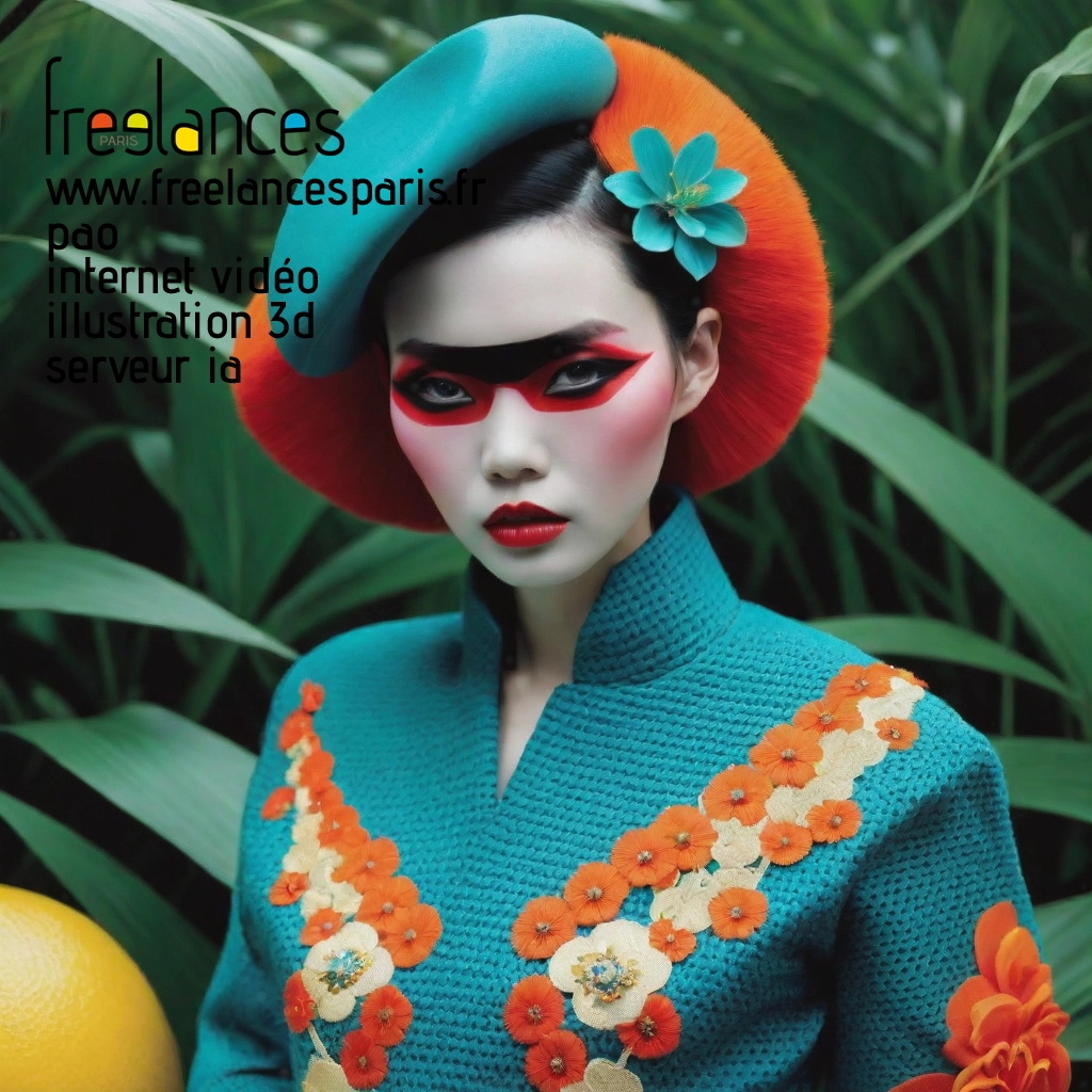 Pao mise en page internet vidéo illustration 3d serveur IA générative AI freelance paris studio de création magazines lhgy5gy0